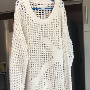 White women’s sweater